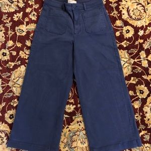 Everlane wide leg crop patch pocket